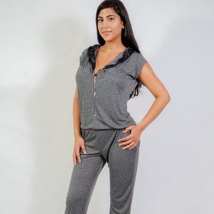 Gray Jumpsuit